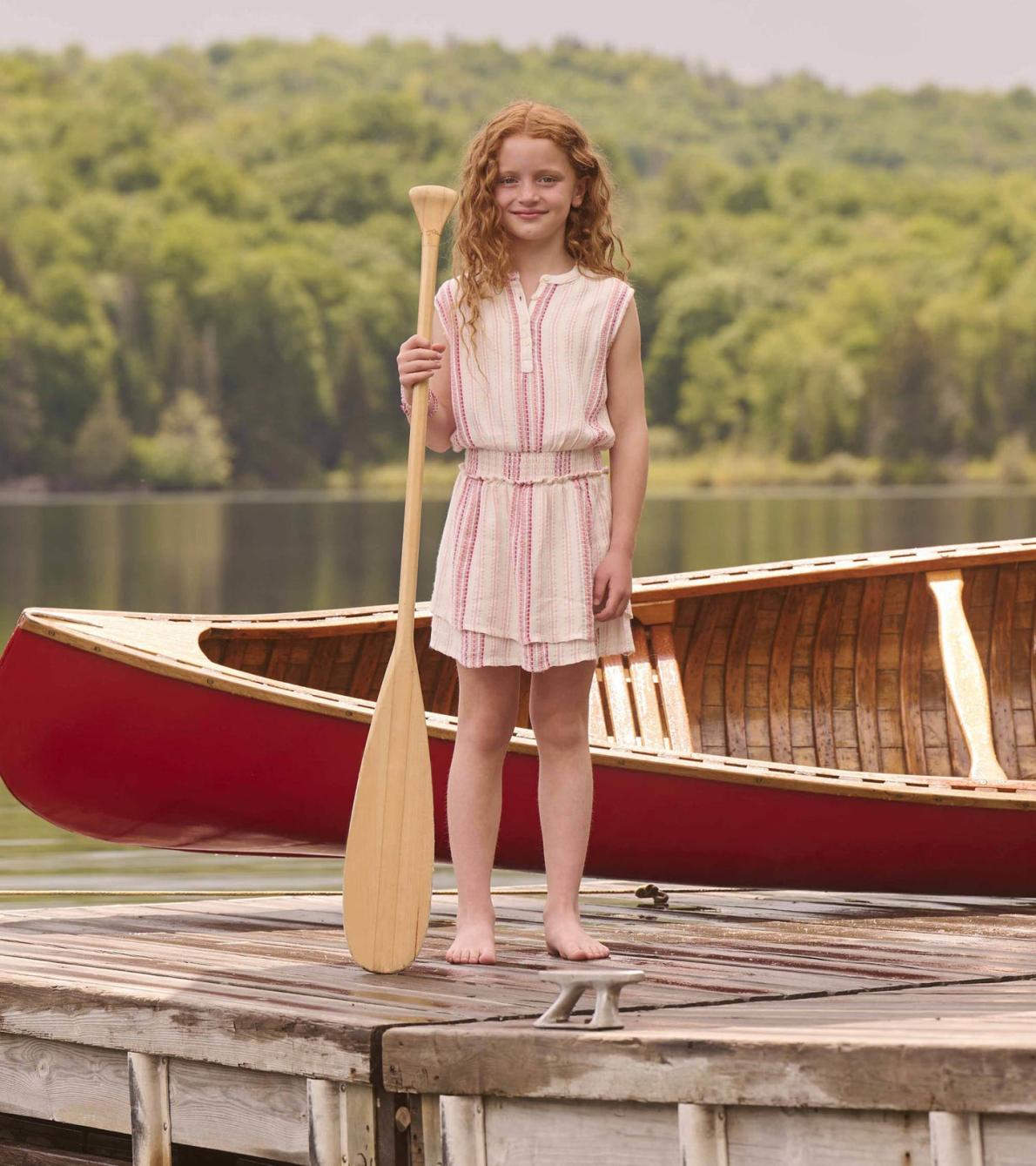 Hatley Dresses | Girls Girls Ribbon Stripe Smocked Waist Dress