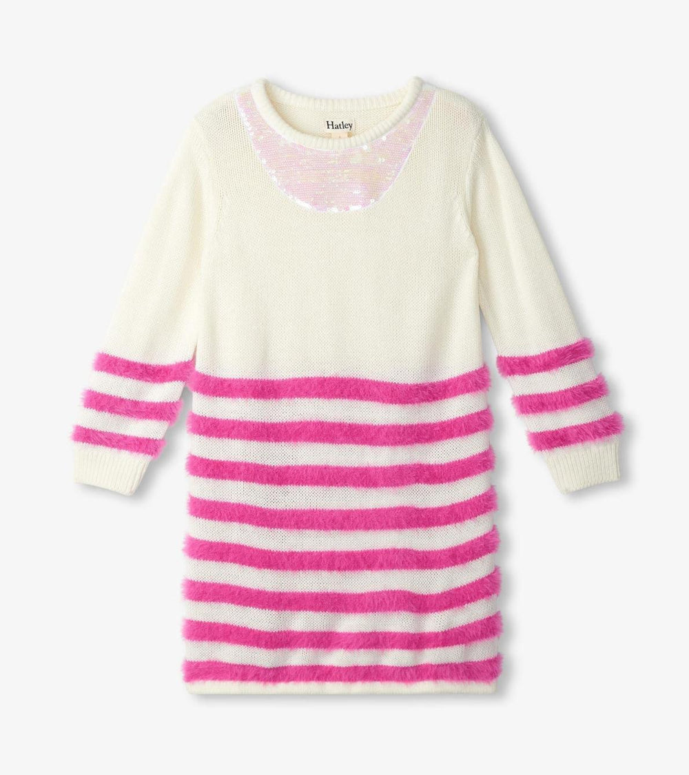 Hatley Dresses | Girls Girls Rose Violet Sweater Dress