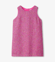 Hatley Dresses | Girls Girls Rose Violet Tweed Dress