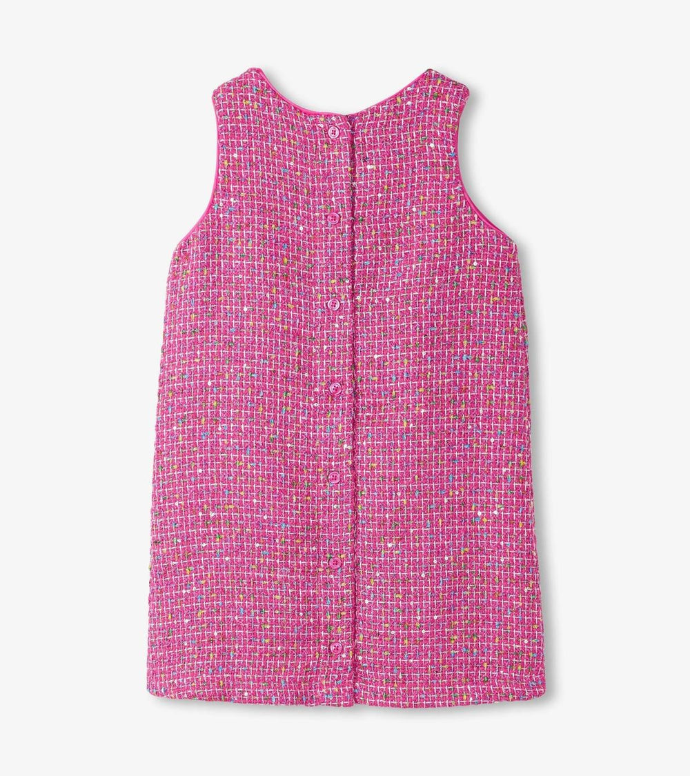 Hatley Dresses | Girls Girls Rose Violet Tweed Dress