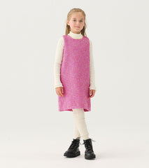 Hatley Dresses | Girls Girls Rose Violet Tweed Dress
