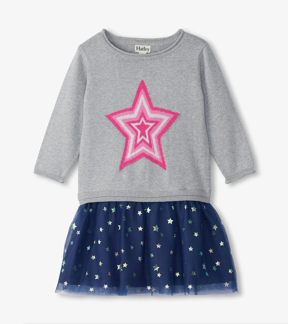 Hatley Dresses | Girls Girls Star Girl Sweater Dress