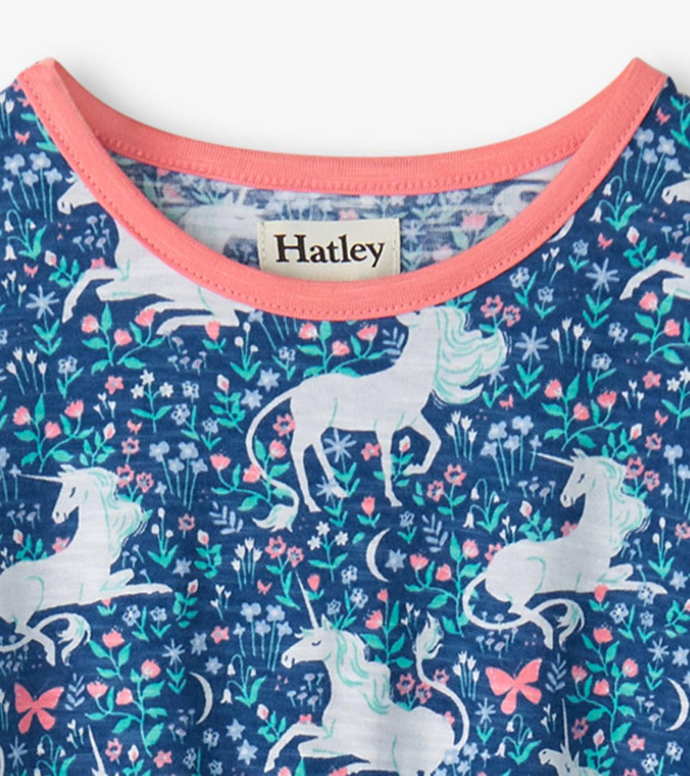 Hatley Dresses | Girls Girls Unicorn Garden Relaxed Dress