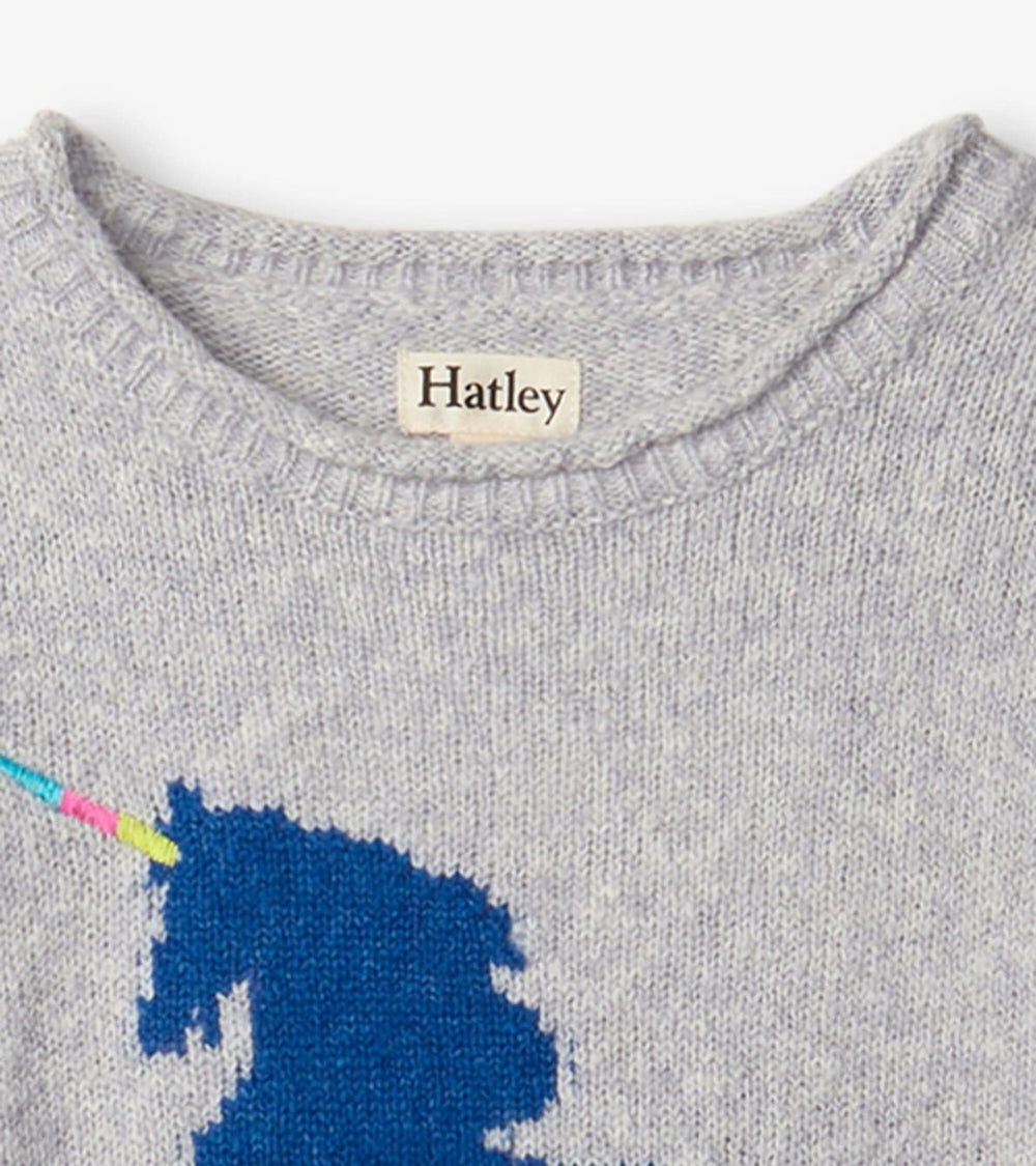 Hatley Dresses | Girls Girls Unicorn Sweater Dress