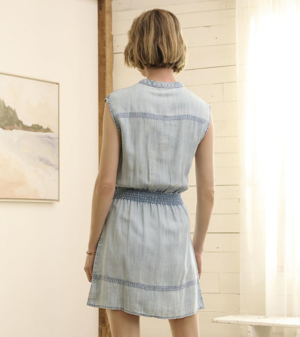 Hatley Dresses | Women Abbey Dress - Denim Cloud Wash