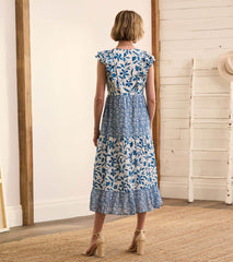 Hatley Dresses | Women Aria Midi Dress - Shibori Mix