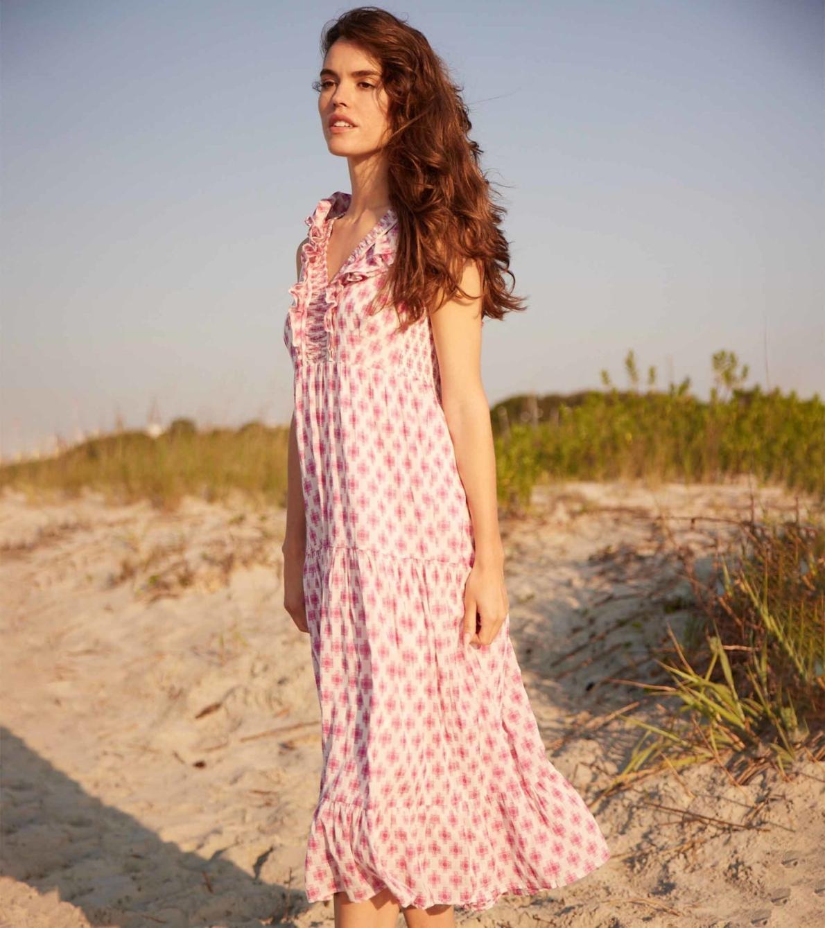 Hatley Dresses | Women Aria Midi Dress - Sunburst Cross