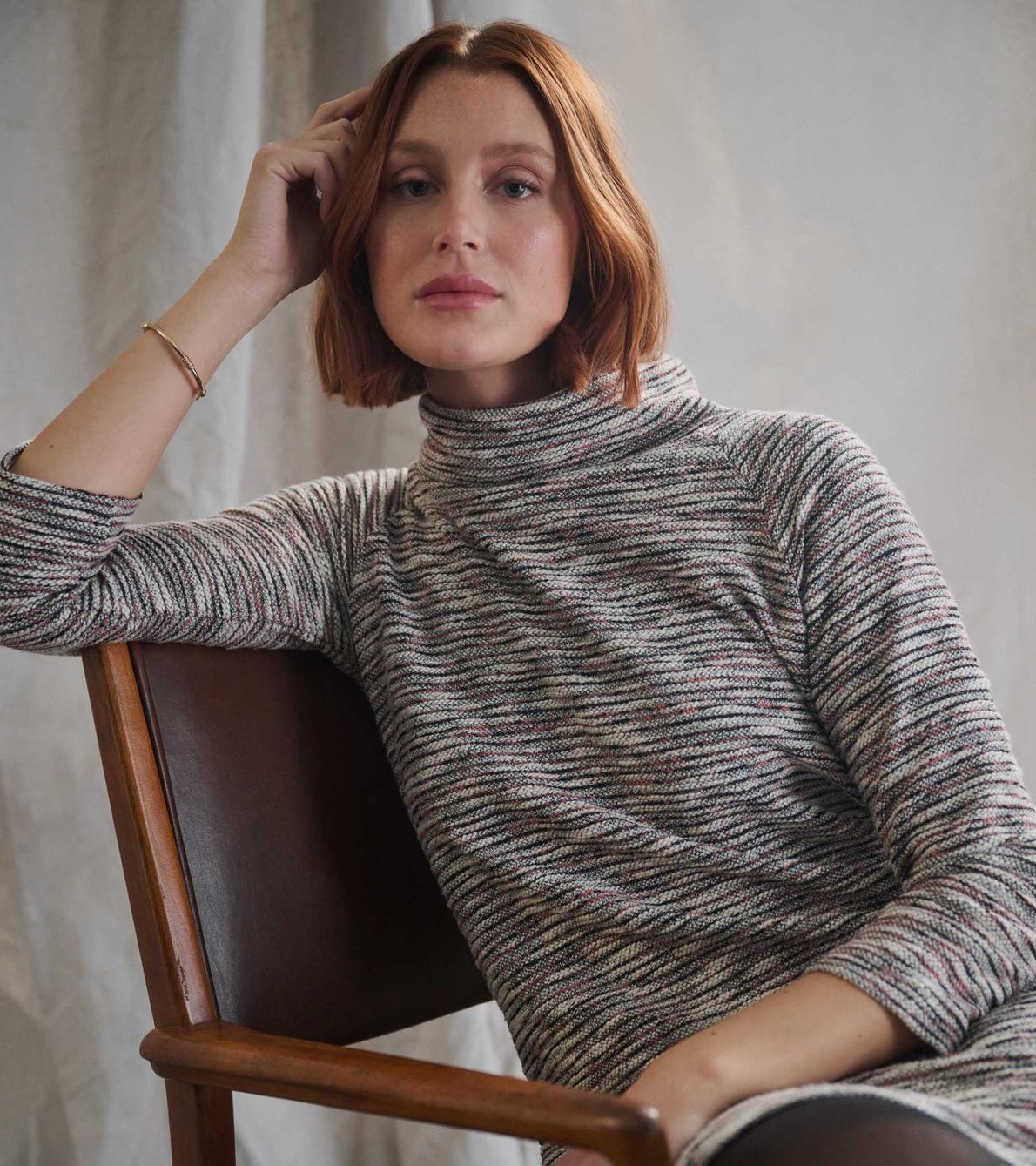 Hatley Dresses | Women Draped Collar Dress - Heather Grey