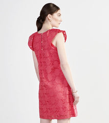 Hatley Dresses | Women Kaia Eyelet Dress - Rouge Red