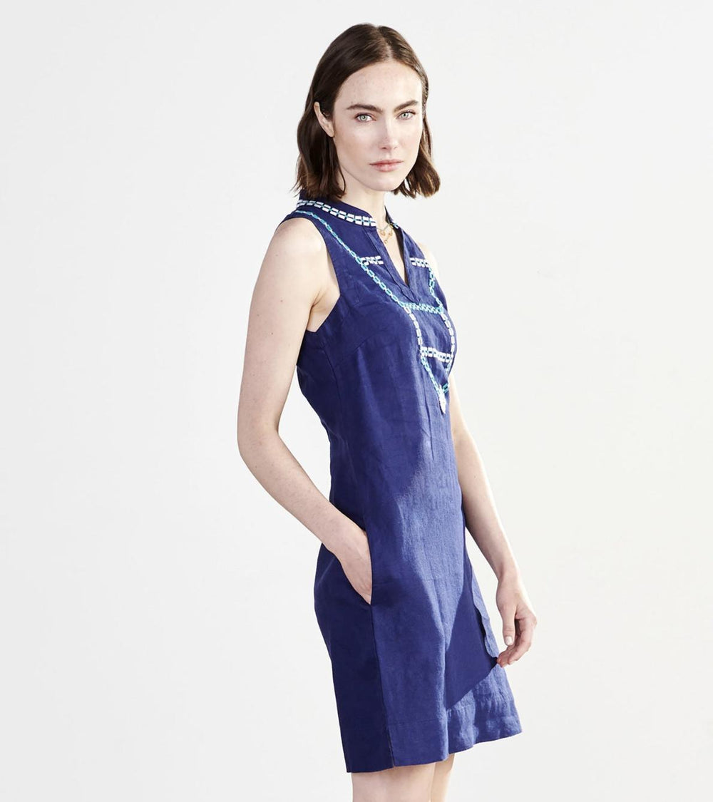 Hatley Dresses | Women Marin Shift Dress - Patriot Blue