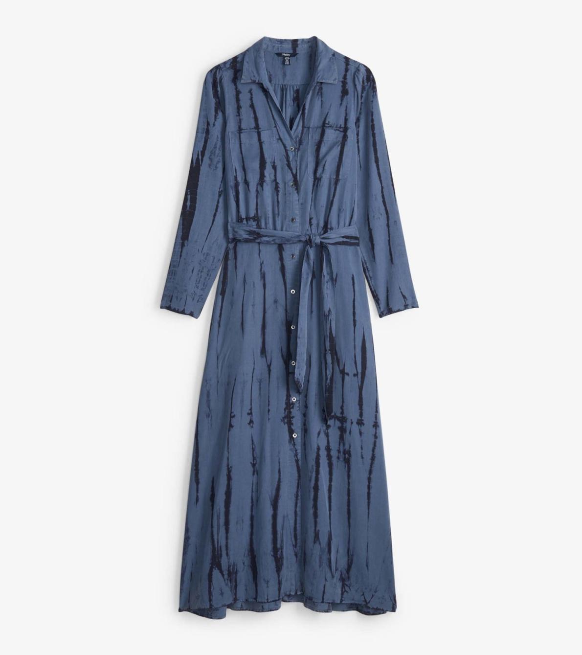 Hatley Dresses | Women Maxi Shirt Dress - Into The Deep
