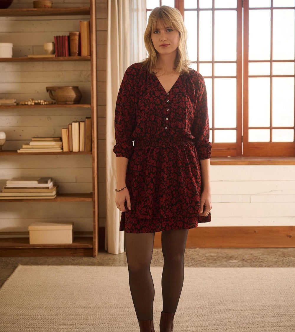 Hatley Dresses | Women Mia Smocked Waist Dress - Floral Scatter