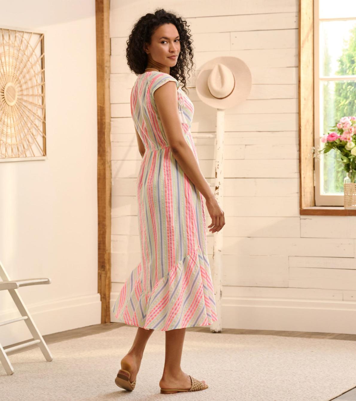 Hatley Dresses | Women Millie Dress - Miami Beach Stripes