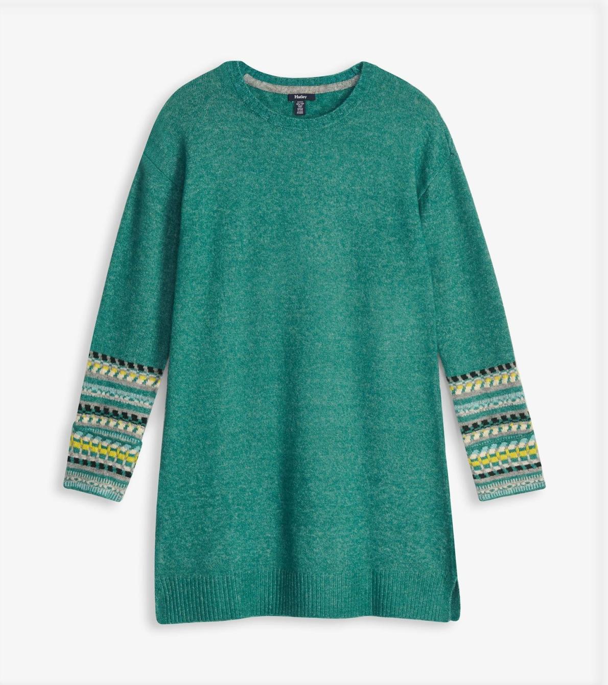 Hatley Dresses | Women Sadie Sweater Dress - Forest Green