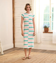 Hatley Dresses | Women Sierra Midi Dress - Seaside Stripes