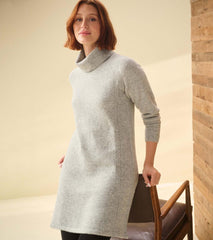 Hatley Dresses | Women Swing Sweater Dress - Grey Heather