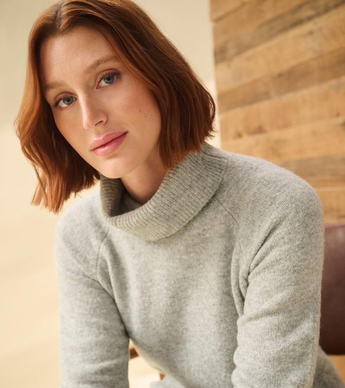 Hatley Dresses | Women Swing Sweater Dress - Grey Heather