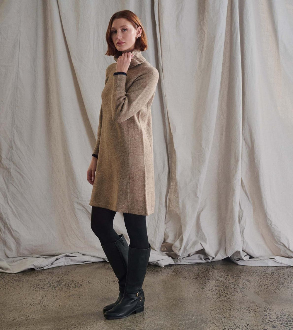 Hatley Dresses | Women Swing Sweater Dress - Oatmeal Heather