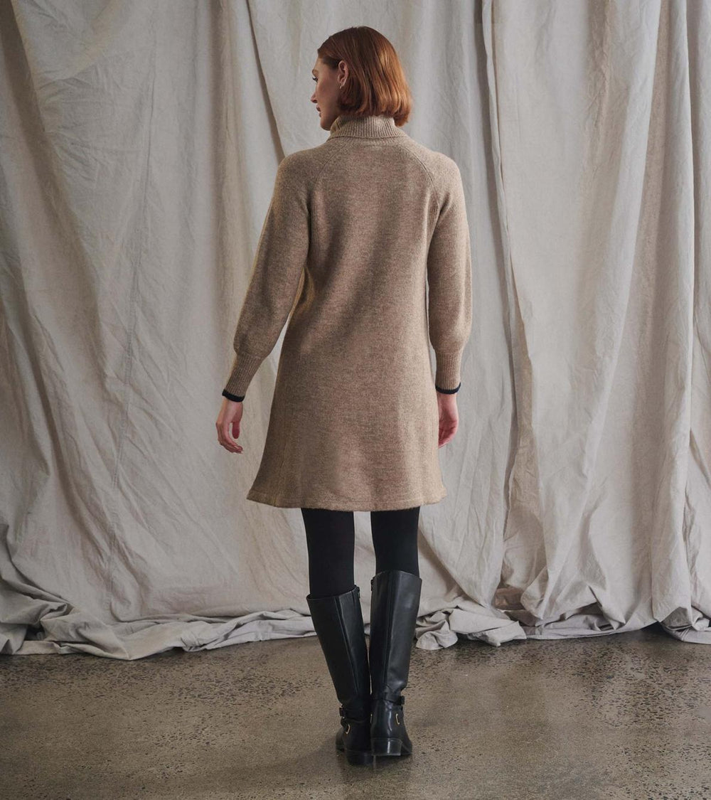 Hatley Dresses | Women Swing Sweater Dress - Oatmeal Heather