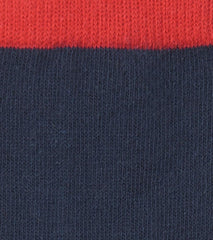 Hatley Footwear | Girls/Boys Navy &amp; Red Crew Socks