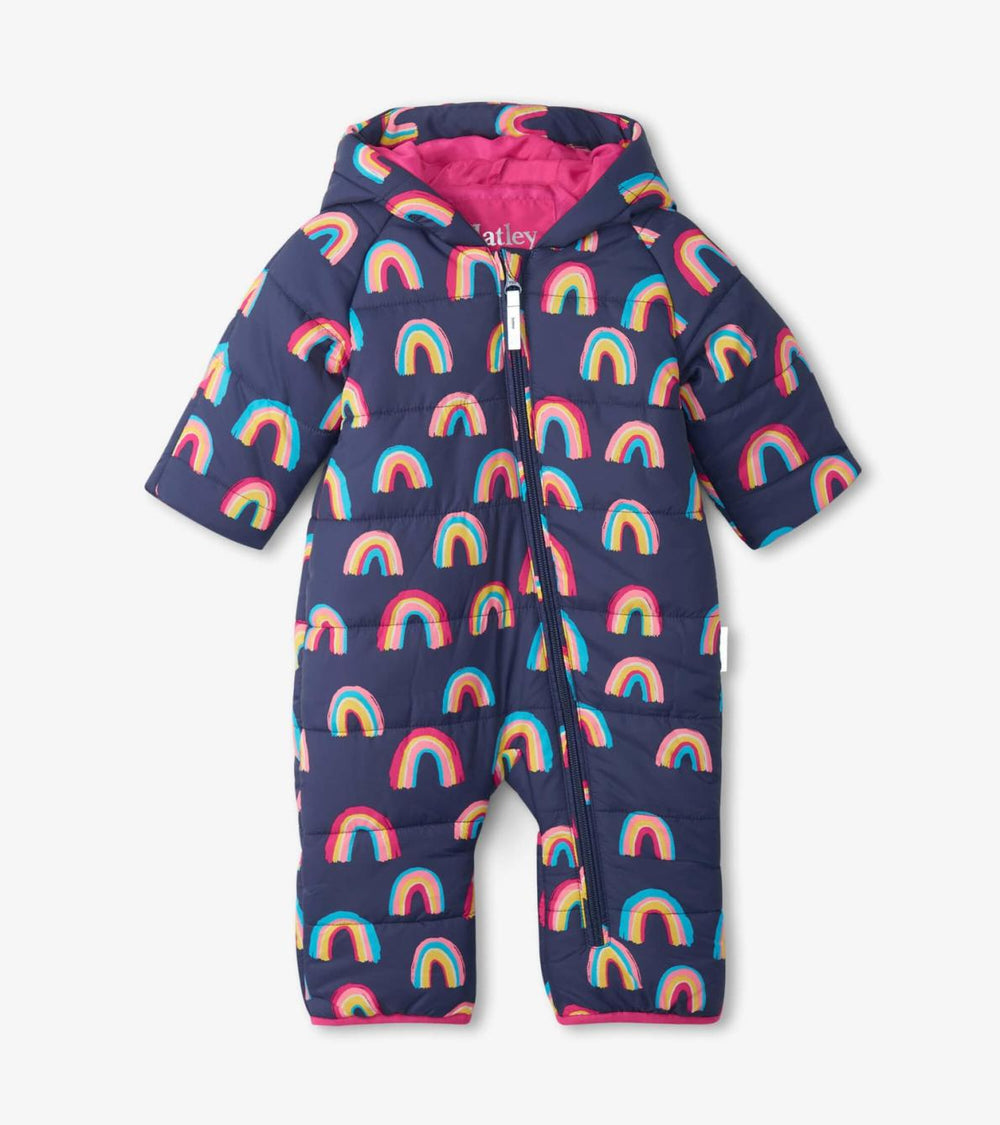 Hatley Outerwear | Baby &amp; Toddler Vibrant Rainbows Baby Snowsuit