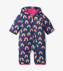 Hatley Outerwear | Baby &amp; Toddler Vibrant Rainbows Baby Snowsuit