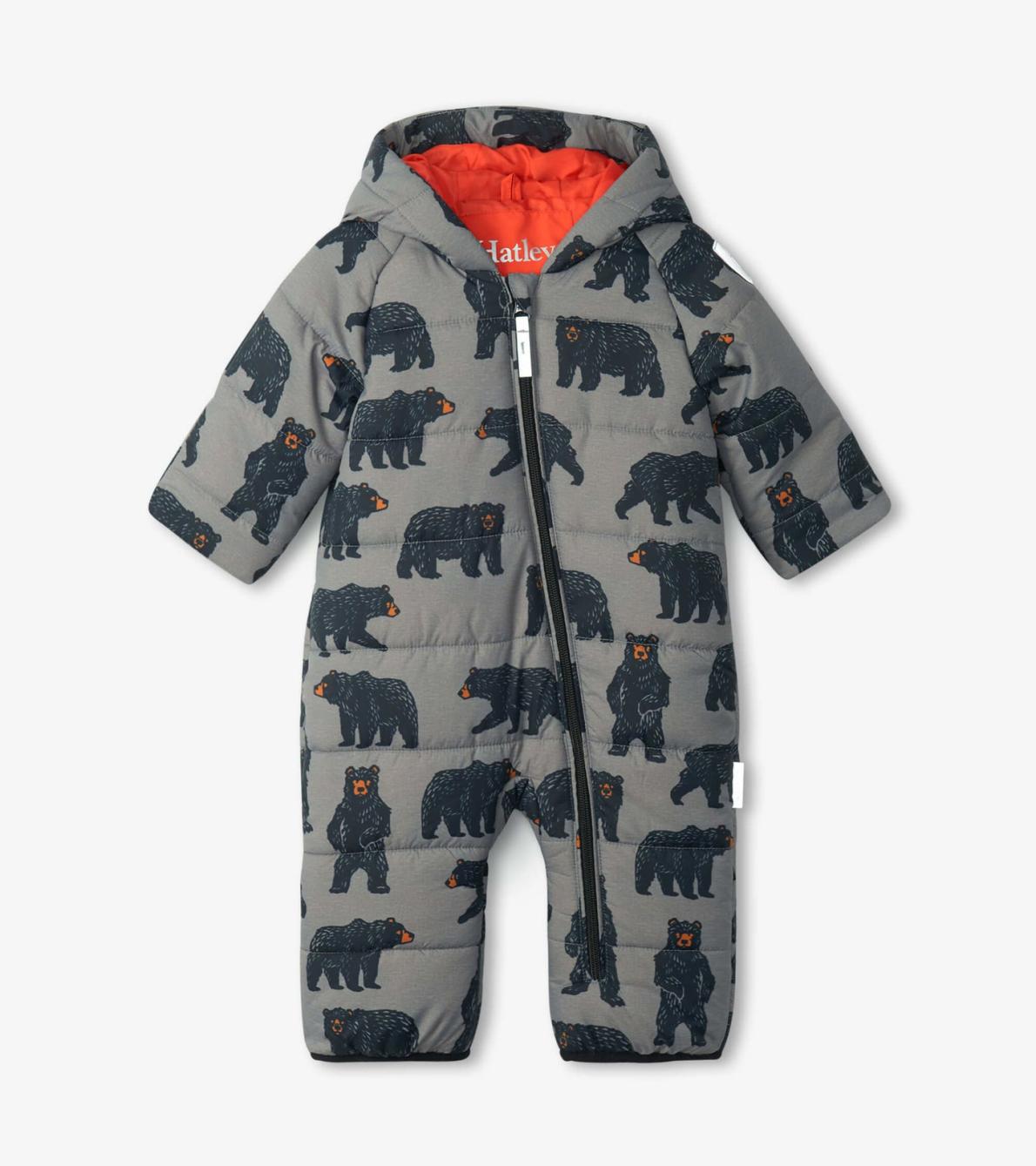 Hatley Outerwear | Baby &amp; Toddler Wild Bears Baby Snowsuit