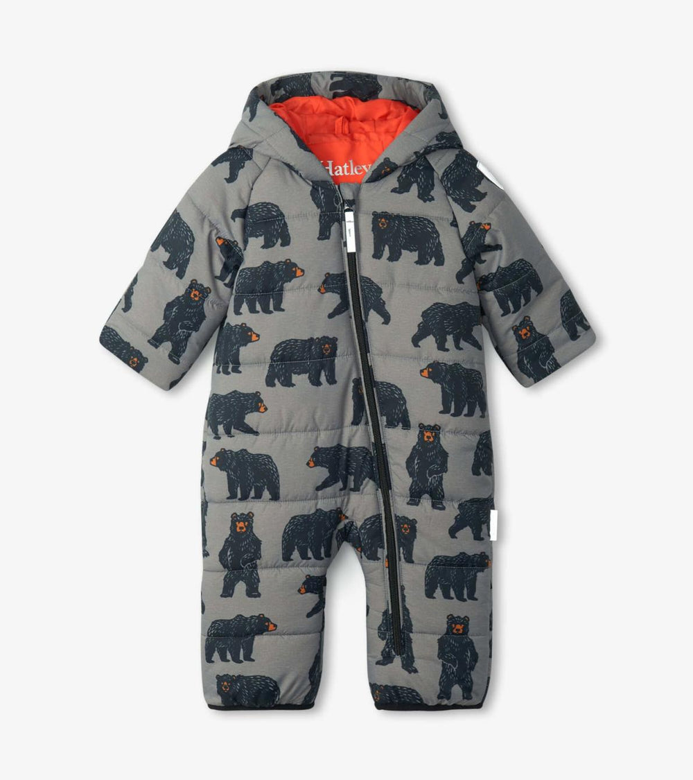 Hatley Outerwear | Baby &amp; Toddler Wild Bears Baby Snowsuit
