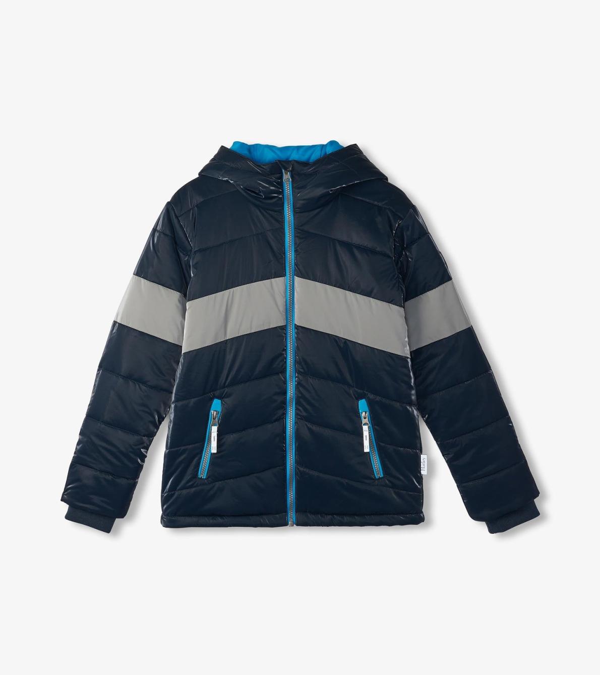 Hatley Outerwear | Boys Boys Shark Skin Puffer Jacket