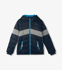 Hatley Outerwear | Boys Boys Shark Skin Puffer Jacket