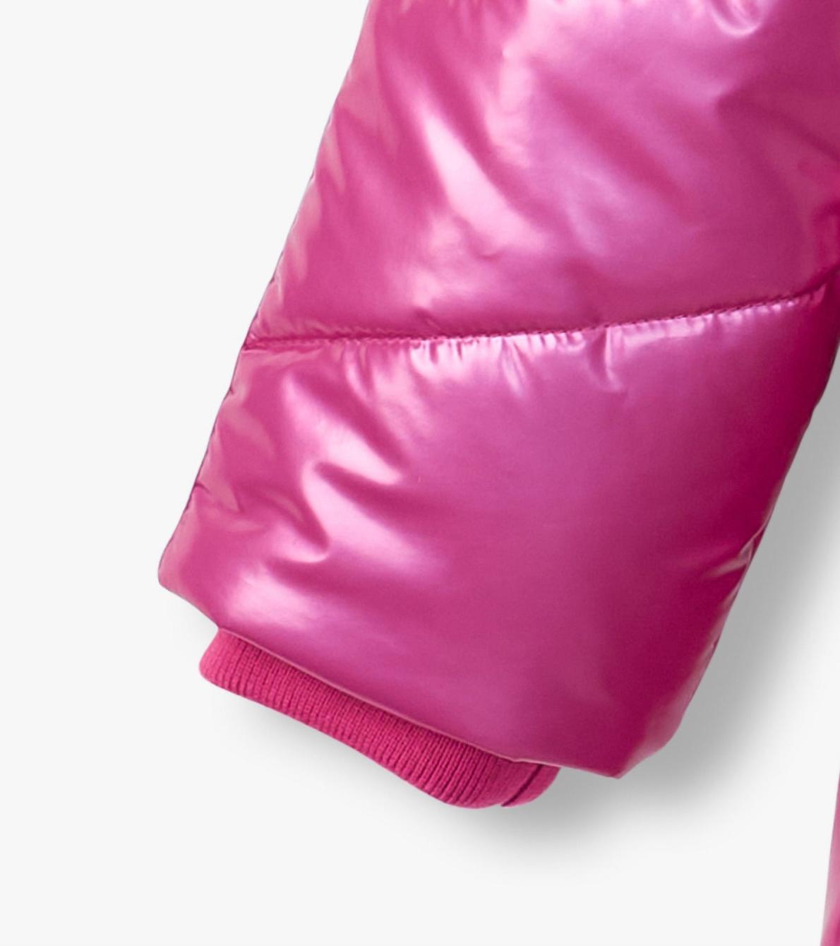 Hatley Outerwear | Girls Girls Fuschia Star Puffer Jacket