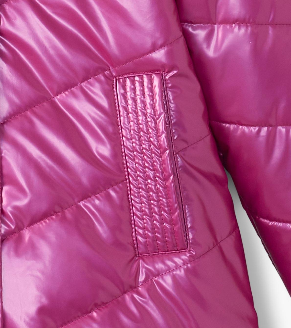 Hatley Outerwear | Girls Girls Fuschia Star Puffer Jacket
