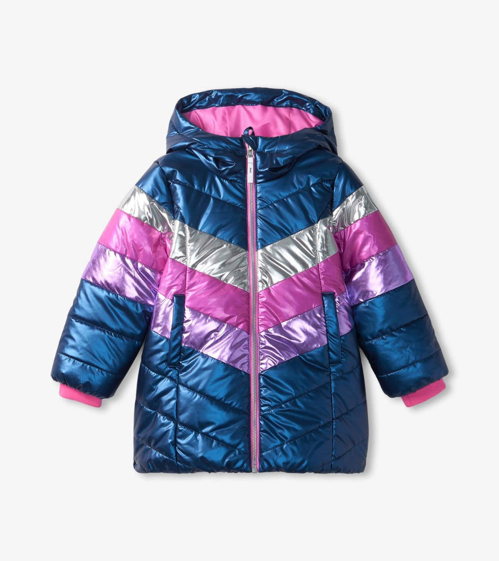 Hatley Outerwear | Girls Rainbows Puffer Jacket