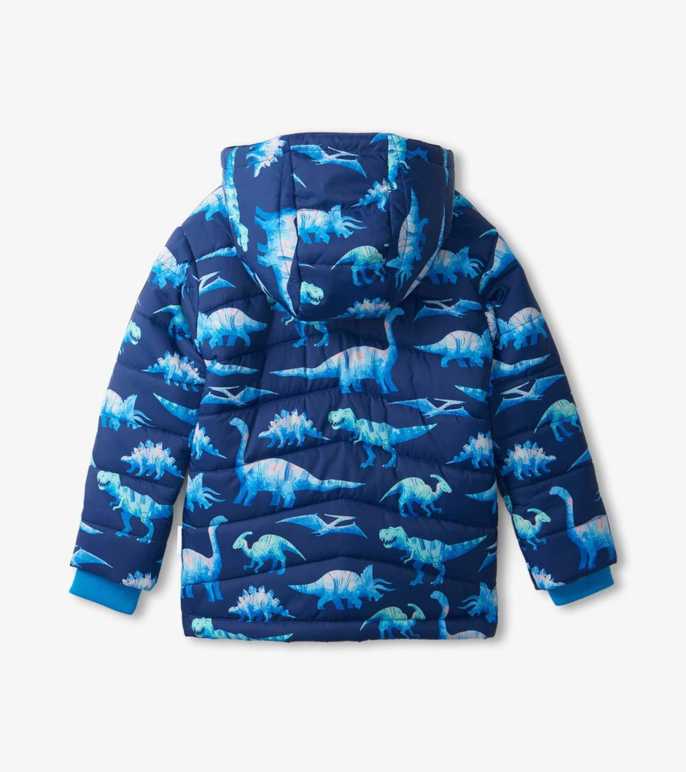 Hatley Outerwear | Girls/Boys Dinosaur Puffer Jacket