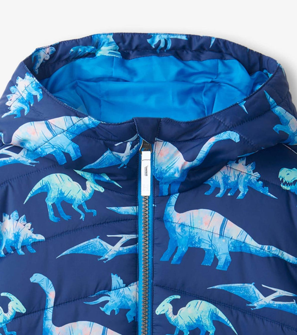 Hatley Outerwear | Girls/Boys Dinosaur Puffer Jacket