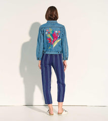Hatley Outerwear | Women Embroidered Denim Jacket