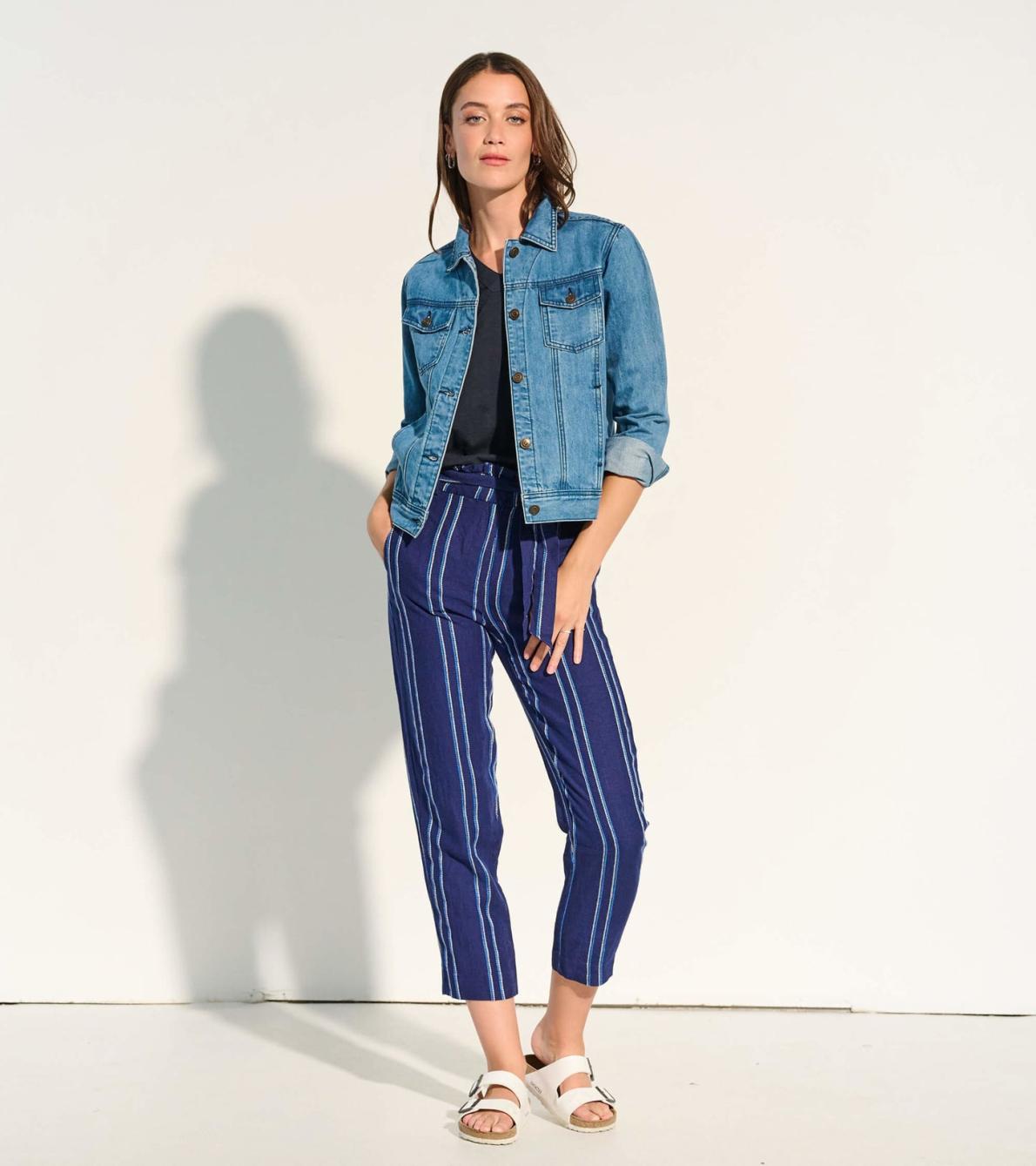 Hatley Outerwear | Women Embroidered Denim Jacket