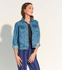 Hatley Outerwear | Women Embroidered Denim Jacket