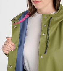 Hatley Outerwear | Women Newport Rain Jacket - Loden Green