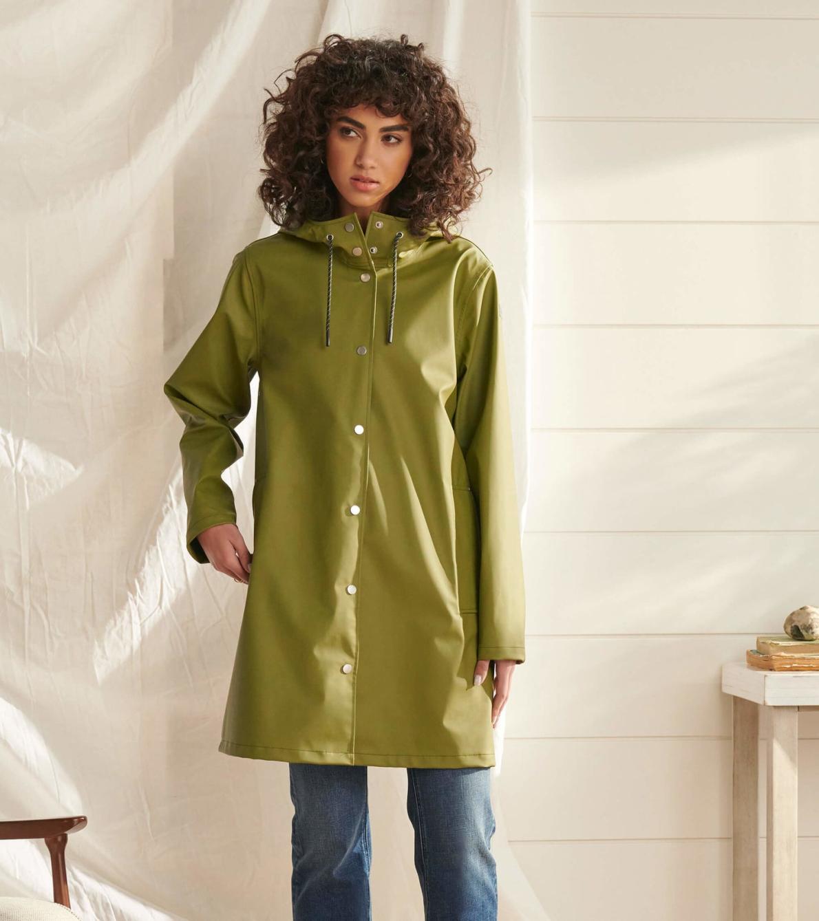 Hatley Outerwear | Women Newport Rain Jacket - Loden Green
