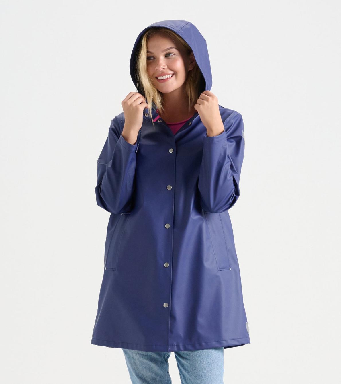Hatley Outerwear | Women Newport Rain Jacket - Patriot Blue
