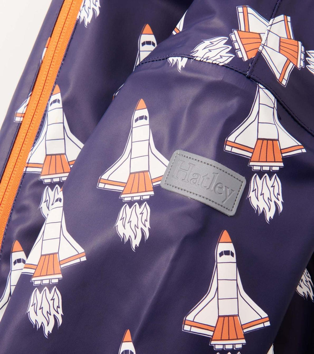 Hatley Rainwear | Baby &amp; Toddler Baby Boys Space Shuttles Rain Suit