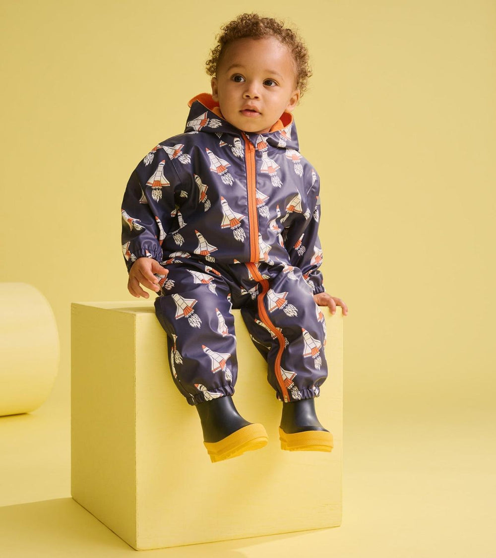 Hatley Rainwear | Baby &amp; Toddler Baby Boys Space Shuttles Rain Suit