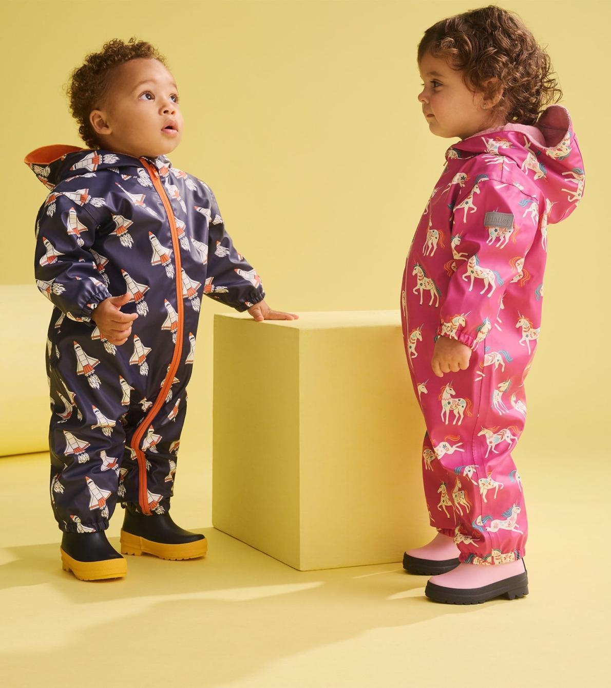 Hatley Rainwear | Baby &amp; Toddler Baby Boys Space Shuttles Rain Suit