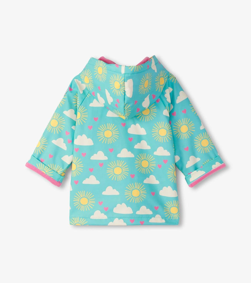 Hatley Rainwear | Baby &amp; Toddler Baby &amp; Toddler Girls Happy Skies Button-Up Rain Jacket
