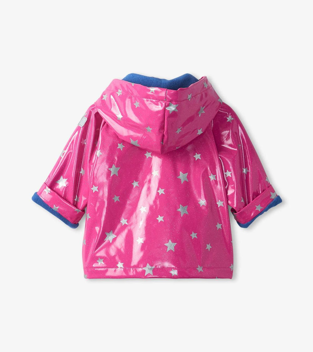 Hatley Rainwear | Baby &amp; Toddler Glitter Stars Baby Raincoat