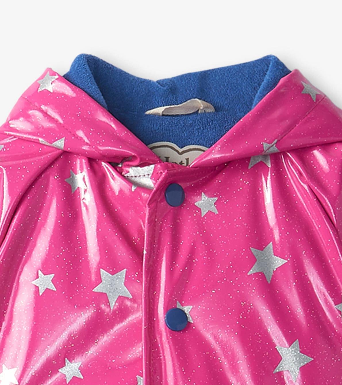 Hatley Rainwear | Baby &amp; Toddler Glitter Stars Baby Raincoat