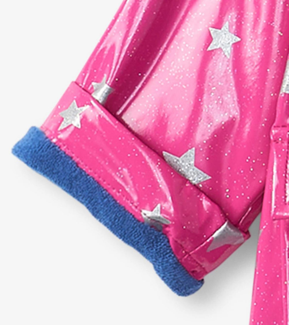 Hatley Rainwear | Baby &amp; Toddler Glitter Stars Baby Raincoat