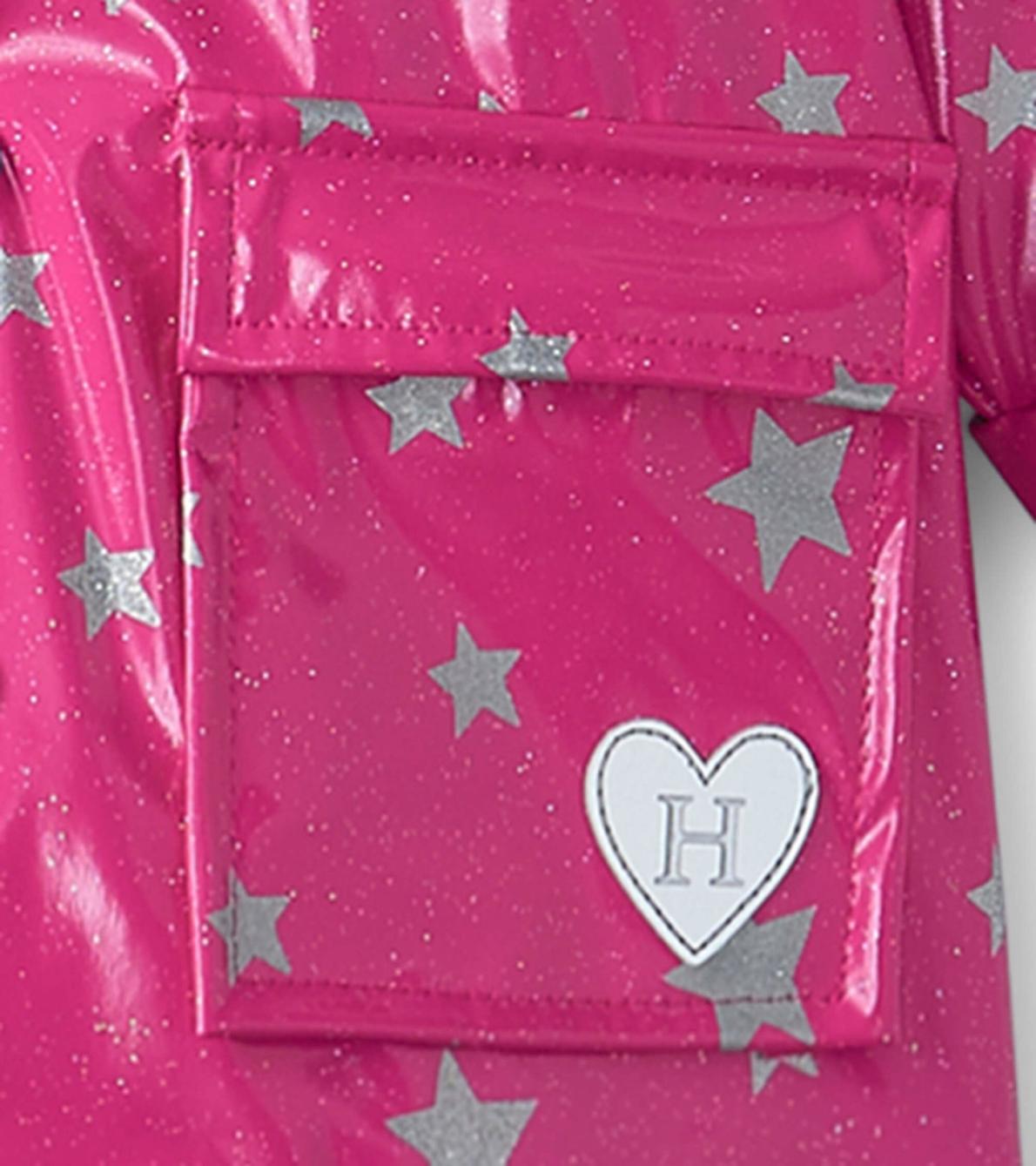 Hatley Rainwear | Baby &amp; Toddler Glitter Stars Baby Raincoat