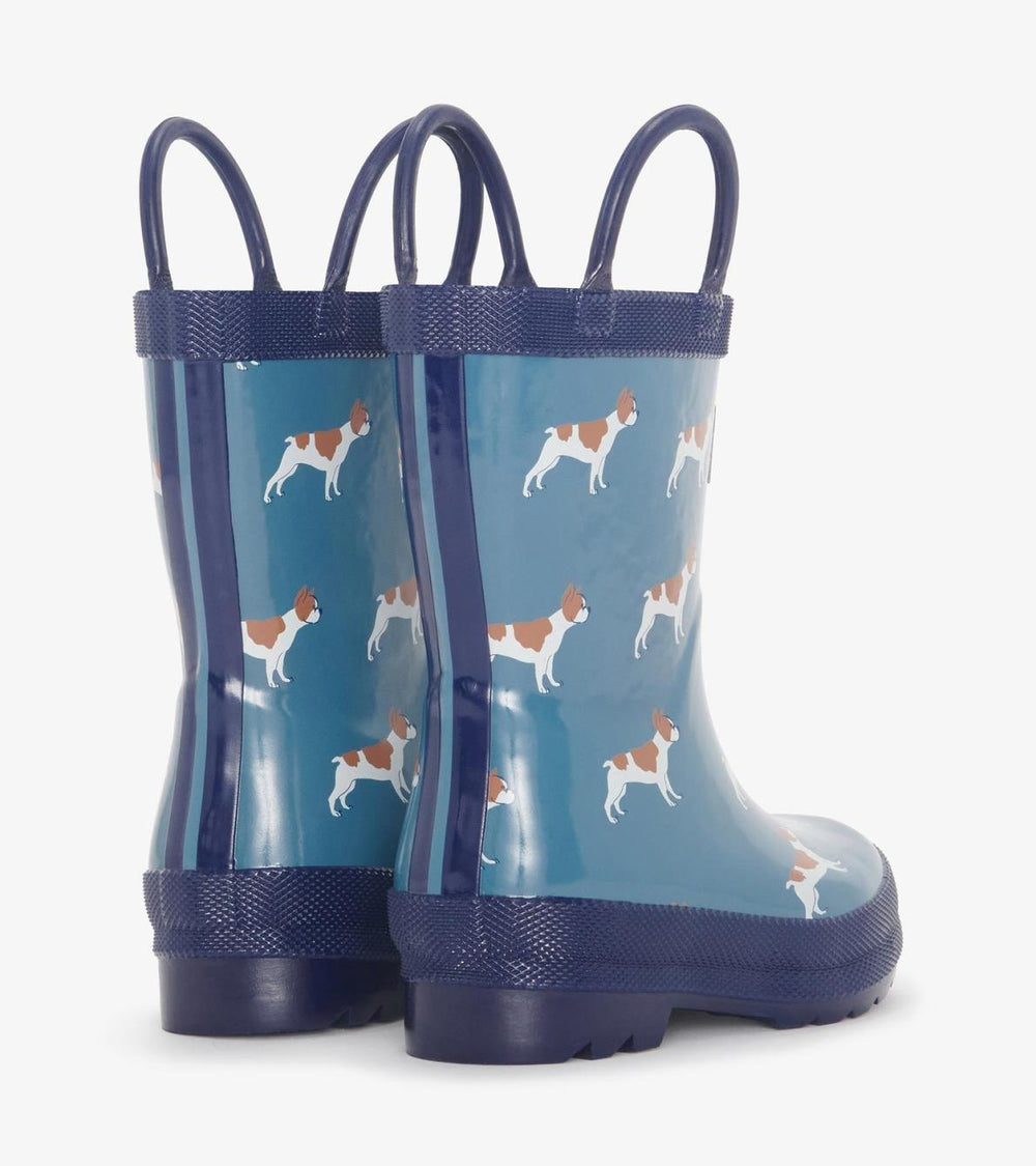 Hatley Rainwear | Baby &amp; Toddler Toddler Boys French Bulldogs Rain Boots